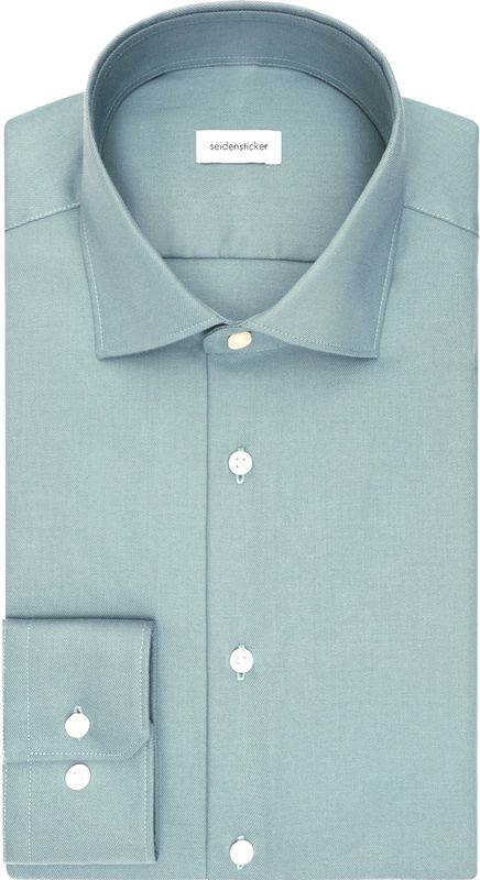 SEIDENSTICKER - Slim Fit - Zakelijk Overhemd - Wit - Puur Katoen