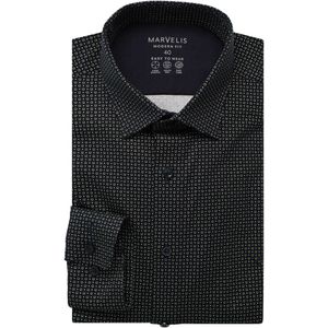 Marvelis Performance Overhemd groen, Motief