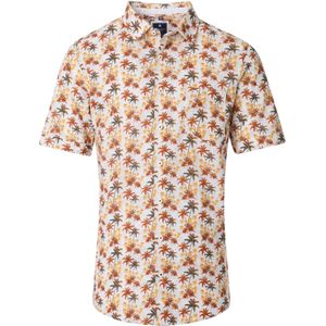 Redmond Casual Overhemd Korte mouw oranje