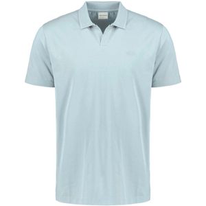 No Excess - Polo V Solid Stretch - Poloshirt - Ice