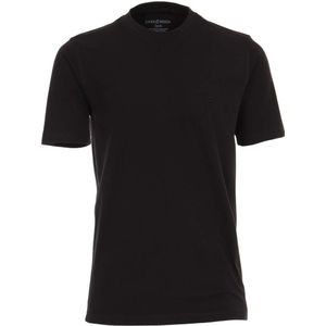 Casa Moda T-Shirt ronde hals zwart, Effen