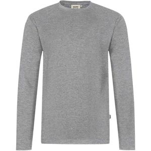 HAKRO 279 Regular Fit Longsleeve grijs, Effen