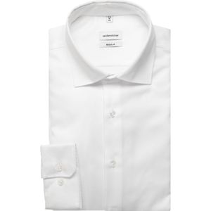 Seidensticker Overhemd wit, Effen