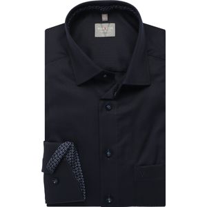 Marvelis Overhemd marine, Effen