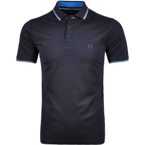 RAGMAN Modern Fit Polo shirt Korte mouw marine