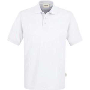 HAKRO Performance Regular Fit Polo shirt Korte mouw wit