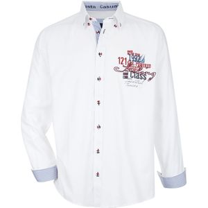 BABISTA Overhemd wit, Bedrukt