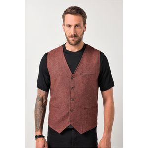 JP1880 Vest baksteenrood, Effen