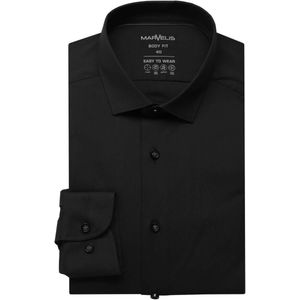 Marvelis Performance Overhemd grafiet, Effen