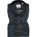 Eterna - Overhemd - Navy - Slim fit - NON IRON (strijkvrij)