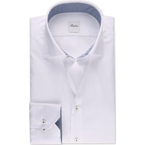 Stenströms Overhemd wit, Effen