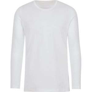 TRIGEMA Longsleeve wit, Effen