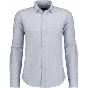 RAGMAN Overhemd blauw, Gestreept
