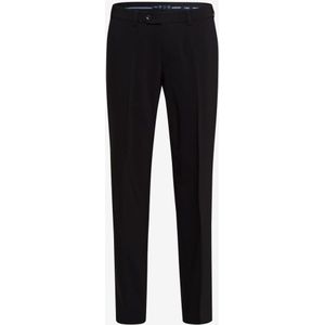 EUREX by BRAX Regular Fit Broek zwart, Effen