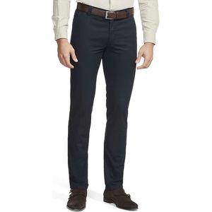 Meyer Modern Fit Chino marine, Effen