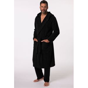 JP1880 Badjas zwart, Effen