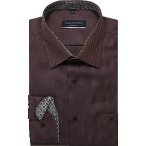 Casa Moda Overhemd Extra kort (ML5) blauw/rood