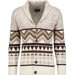 RAGMAN Cardigan beige, Motief
