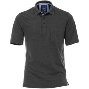 Redmond Regular Fit Overhemd Korte mouw grijs