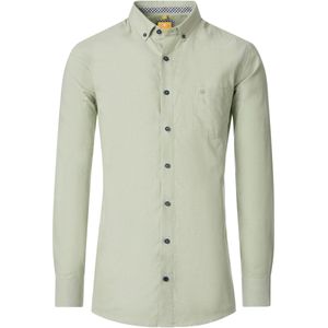 Redmond Casual Overhemd groen, Effen