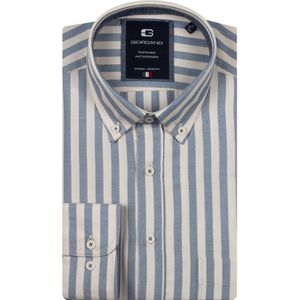 Giordano Overhemd blauw, Gestreept