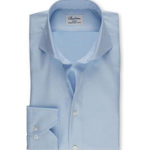 Stenströms Slimline Overhemd lichtblauw, Gestructureerd