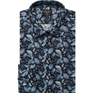 Marvelis Overhemd marine, Bedrukt