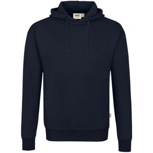 HAKRO Organic Hooded Sweatshirt inkt, Effen