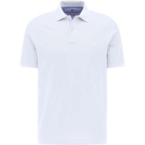 Fynch-Hatton Casual Fit Polo shirt Korte mouw wit