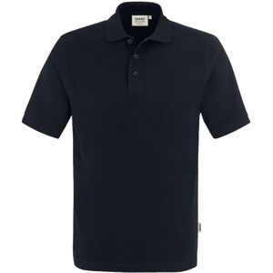 HAKRO 810 Regular Fit Polo shirt Korte mouw zwart