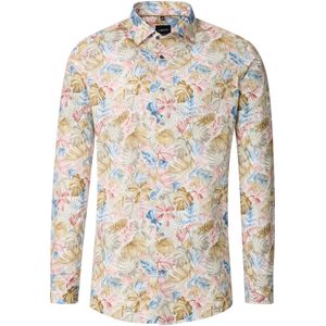 Venti Overhemd rood, Bedrukt