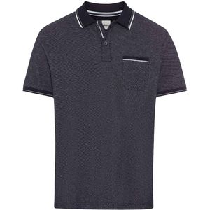 Brax Polo shirt Marine, Effen