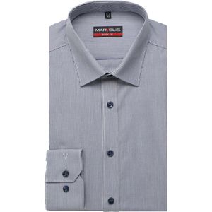 Marvelis Overhemd marine, Gestreept