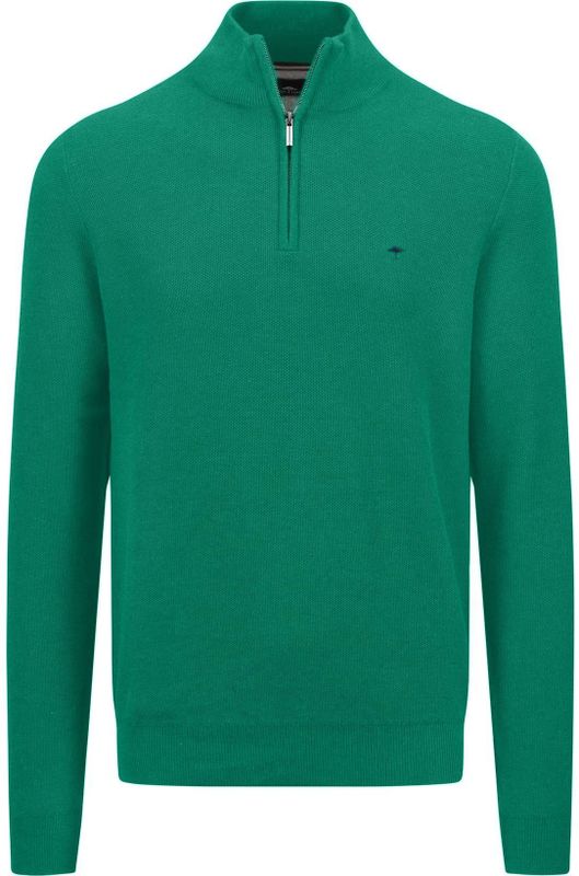 Fynch-Hatton Half-Zip Sweater , Effen