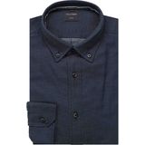 OLYMP - Overhemd - Marine - Lange Mouwen - Regular Fit