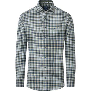 Redmond Flanellen Overhemd groen, Ruit