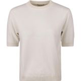 Gebreide Trui - Korte Mouw - 100% Kasjmier - 30 Graden