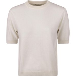 Gebreide Trui - Korte Mouw - 100% Kasjmier - 30 Graden