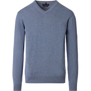 Casa Moda Trui V-halszilver, Effen