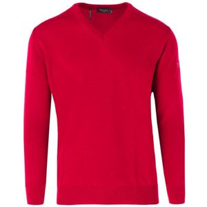 MAERZ Superwash Trui V-hals , Effen