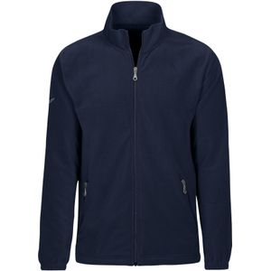 TRIGEMA Fleece jas donkerblauw, Effen
