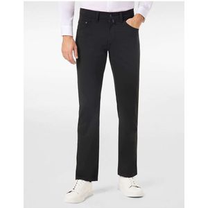 Pierre Cardin Lyon Modern Fit Broek zwart, Melange