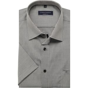 Casa Moda Overhemd Korte mouw zilver