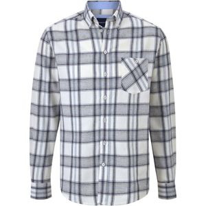 BABISTA Flanellen Overhemd blauw, Ruit