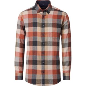 Casa Moda Overhemd rood, Ruit