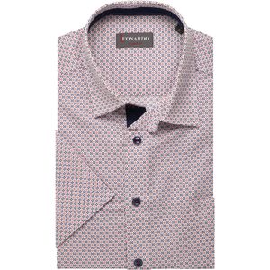 Leonardo by Jupiter Overhemd Korte mouw rood