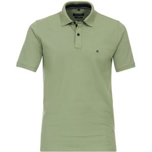 Casa Moda Casual Fit Polo shirt Korte mouw groen