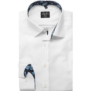 Marvelis Overhemd wit, Effen