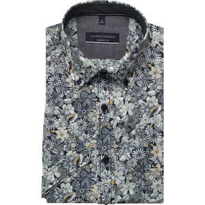 Casa Moda Overhemd Korte mouw groen