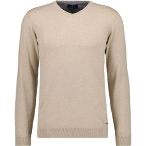 RAGMAN Trui V-halsbeige, Effen